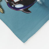 Wereldvrede Fleece Deken (Hoek)