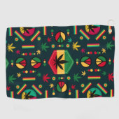 Wereldvrede Golfhanddoek (Horizontaal)