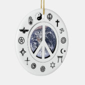 Wereldvrede Keramisch Ornament (Rechts)