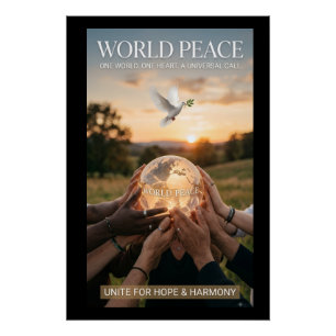 Wereldvrede Perfect Poster