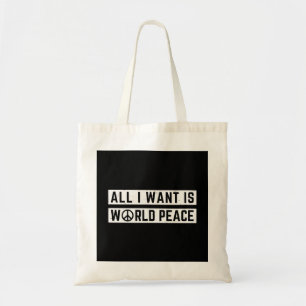 Wereldvrede Tote Bag