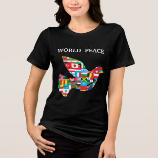 wereldvrede Tri-Blend T-shirt