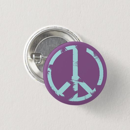 WereldvredesButton Ronde Button 3,2 Cm (Voorkant /achterkant)