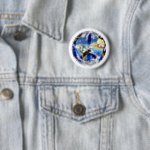 WereldvredesButton Ronde Button 5,7 Cm (In situ)