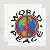 WereldvredesKaart (Voorkant / Achterkant)