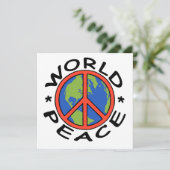 WereldvredesKaart (Staand voorkant)