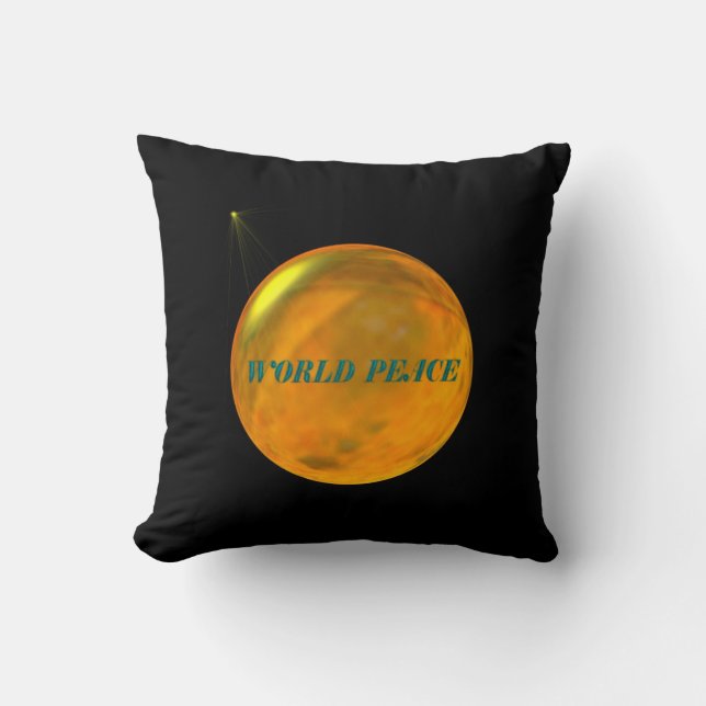 WereldvredesSierkussen Kussen (Voorkant)