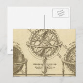 WereldWereldbol Briefkaart (Voorkant / Achterkant)