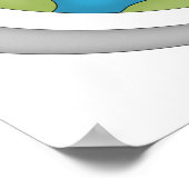 WereldWereldbol Poster (Hoek)