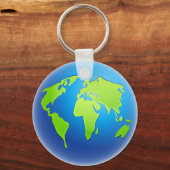 WereldWereldbol Sleutelhanger (Voorkant)