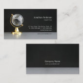 WereldWereldbol visitekaartje (Voorkant / Achterkant)