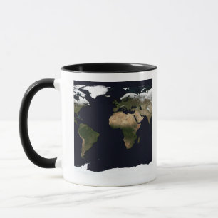 Wereldwijd afbeelding van onze wereld mok