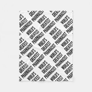 Wereldwijd apotheker fleece deken