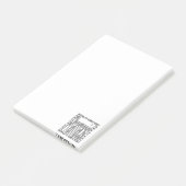 Wereldwijd apotheker post-it® notes (Schuin)