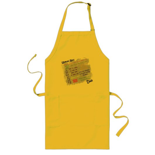 Wereldwijd beste Dadism Apron Lang Schort (Voorkant)