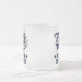 Wereldwijd beste massagetherapeut matglas koffiemok (Center)