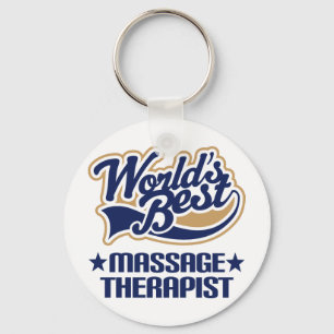 Wereldwijd beste massagetherapeut sleutelhanger