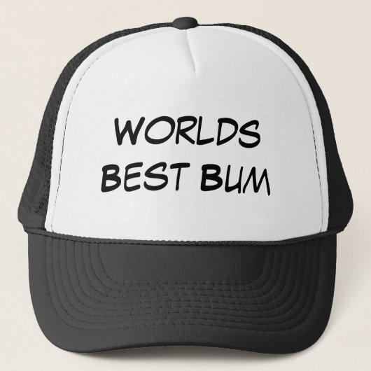 Wereldwijd beste minimum trucker pet (Voorkant)