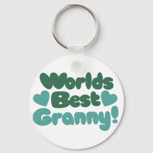 Wereldwijd beste oma sleutelhanger