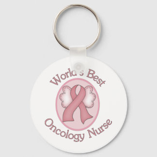 Wereldwijd beste oncologische verpleegkunde sleutelhanger