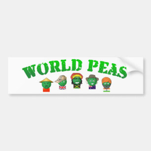 Wereldwijd Bumpersticker