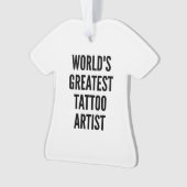 Wereldwijd de grootste artiest in Tattoo Ornament (voorkant)