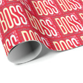 Wereldwijd de grootste baas cadeaupapier (Rol Hoek)