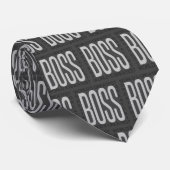 Wereldwijd de grootste baas stropdas (Opgerold)