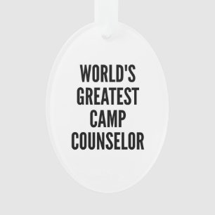 Wereldwijd de grootste Camp Counselor Ornament