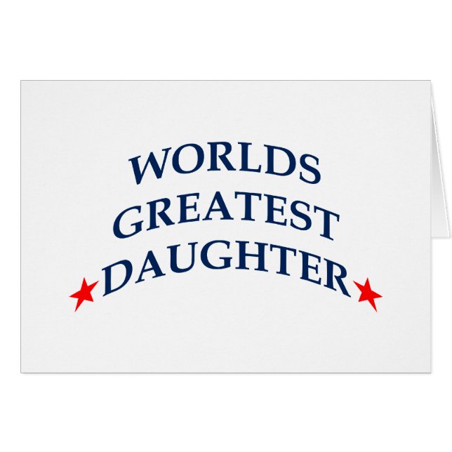 Wereldwijd de grootste dochter (Voorkant Horizontaal)