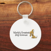 Wereldwijd de grootste hondenfokker sleutelhanger (Voorkant)