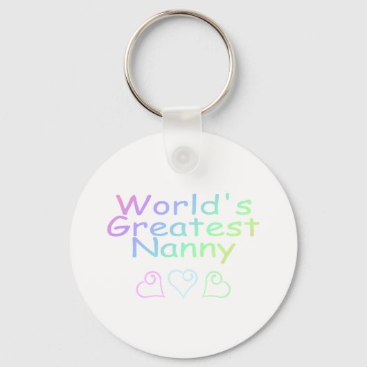 Wereldwijd de grootste kinderjuffrouw sleutelhanger (Voorkant)