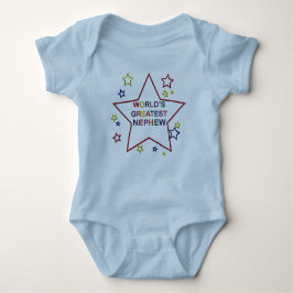 Wereldwijd de grootste ster Nephew-Baby Creeper Romper