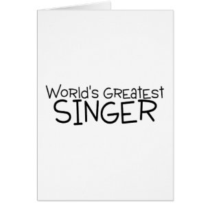 Wereldwijd de grootste zanger