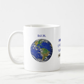 WERELDWIJD DRIJFHOUT-ENTUSIASTEN. KOFFIEBEEKER KOFFIEMOK