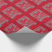 Wereldwijd het grootste mechanische apparaat cadeaupapier (Hoek)