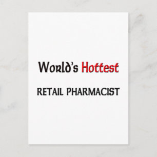 Wereldwijd Hottest Retail Pharmacist Briefkaart