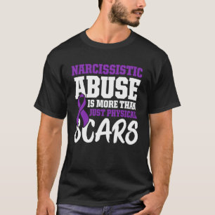 Wereldwijd Narcisisistisch bewustzijn van misbruik T-shirt