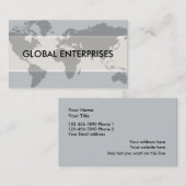 Wereldwijd Visitekaartje (Voorkant / Achterkant)