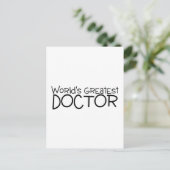 Wereldwijde arts briefkaart (Staand voorkant)