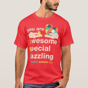 Wereldwijde Autisme Day Autism Awareness Merch T-shirt