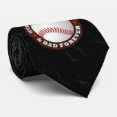 Wereldwijde Beste coach & pap 1 Stropdas (Opgerold)