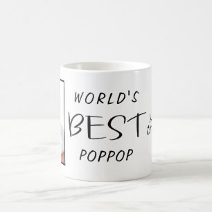 Wereldwijde beste Poppop Custom Photo Name Year Koffiemok