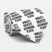 Wereldwijde cordionspeler stropdas (Opgerold)
