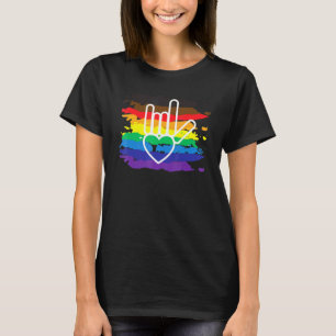 Wereldwijde Gay Pride Gelijkheid Liefde Eenheid LG T-shirt