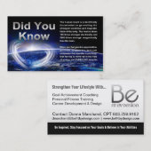 Wereldwijde genezing visitekaartje (Voorkant / Achterkant)