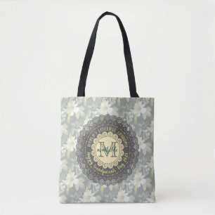 Wereldwijde grootmoeder Daisy Lace Monogram Draagtas