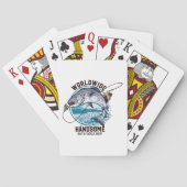 Wereldwijde, handige bait- en rackwinkel pokerkaarten (Achterkant)