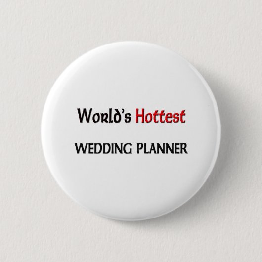 Wereldwijde hotste bruiloft ronde button 5,7 cm (Voorkant)