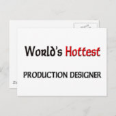 Wereldwijde Hottest-ontwerper Briefkaart (Voorkant / Achterkant)